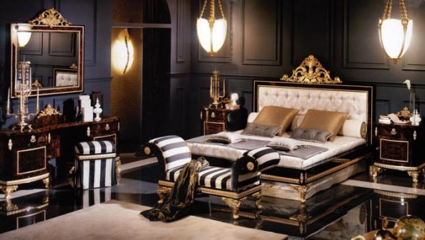Art Deco хэв маягийн унтлагын өрөө - тансаг, тохь тухтай дизайн (58 зураг)